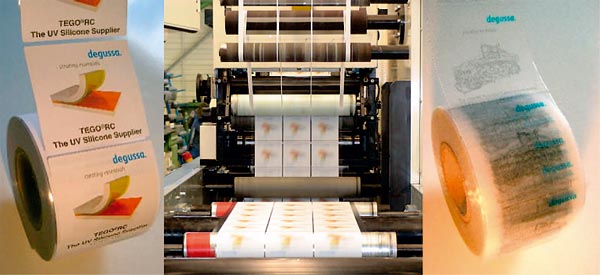 Самоклеящиеся материалы на базе ДОПП-лайнера с УФ-силиконовым покрытием могут успешно обрабатываться на современном печатно-отделочном оборудовании